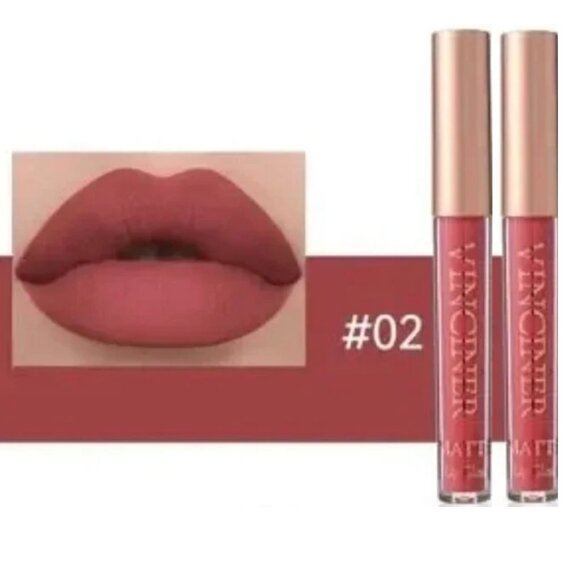 2 NIB Vinciner #02 New Matte Lipstick - Picture 1 of 3